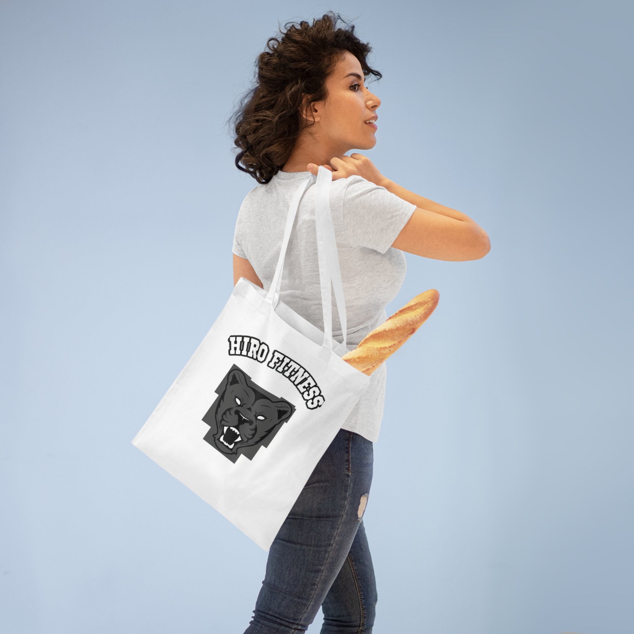 Hiro Fitness Tote Bag - Premium Gym & Lifestyle Tas